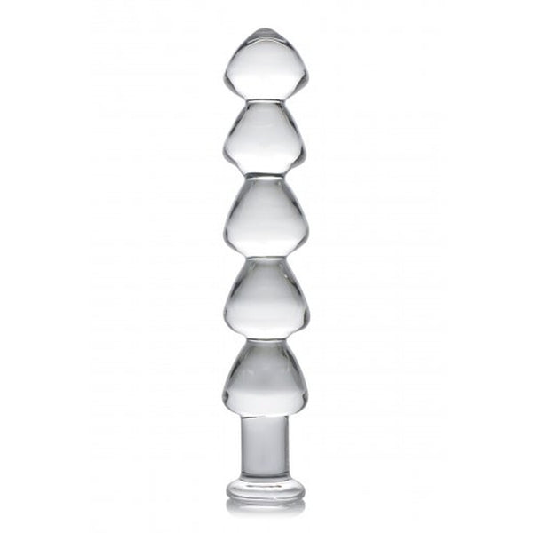 Master Series Drops Anal Links Glass Dildo